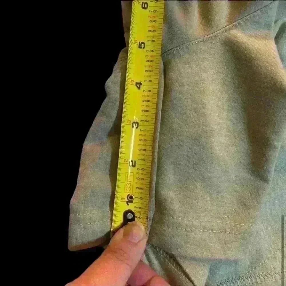 LEG3ND ATHLETIC SHORTS - POCKETS + DRAWSTRING - Olive Green GYM SHORTS LARGE - Picture 6 of 7